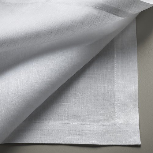 Serviette en 100% lin , coin capuchon 