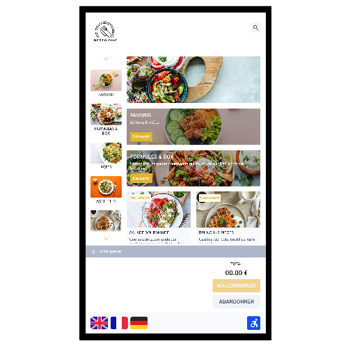 Borne de commande