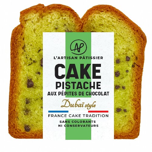 Tranche de Cake Dubaï Style