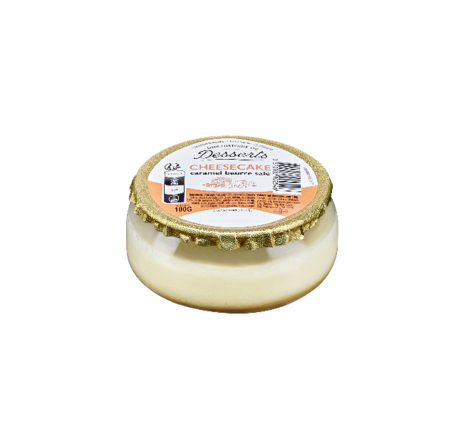 Cheesecake caramel beurre salé 100g