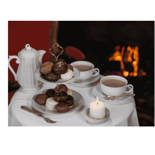 Macarons enrobés chocolat