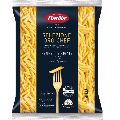 Pâtes Pennette Rigate Selezione Oro Chef 3KG
