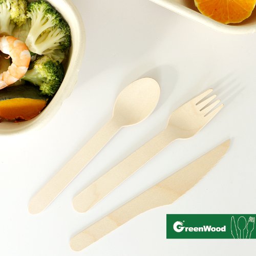 Wooden cutlery