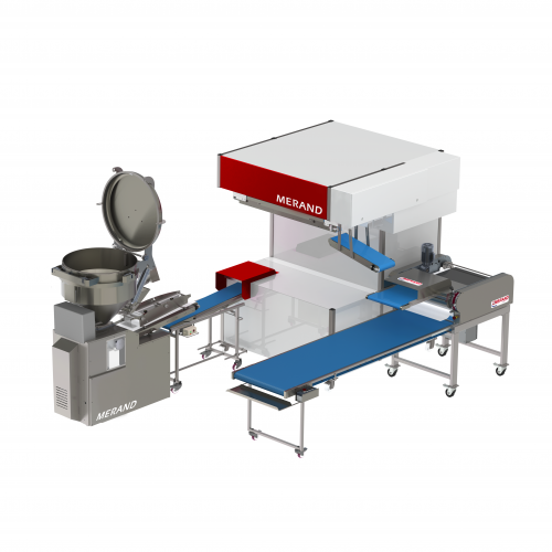 Groupe automatique PolyPains : baguettes de tradition et pains blancs, adapté à votre production