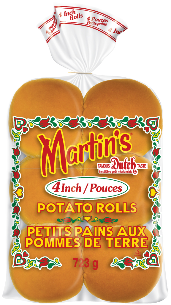 4 Inch Potato Rolls