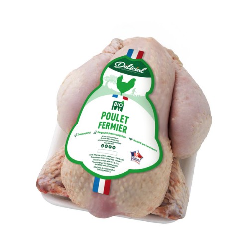 Poulet fermier BIO halal