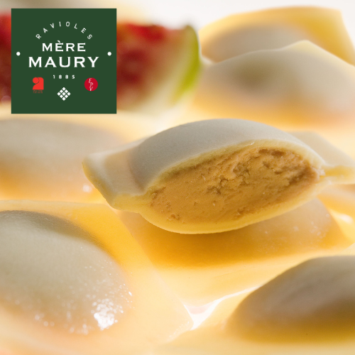RAVIOLES DE FOIE GRAS DE CANARD SURGELEES 600g La Mère Maury