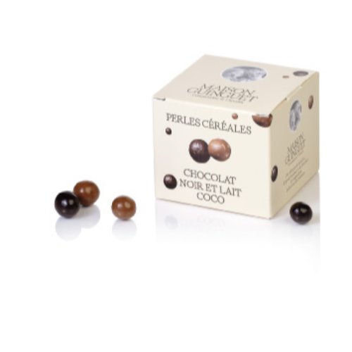 PERLES CEREALES CHOCOLAT NOIR & LAIT COCO