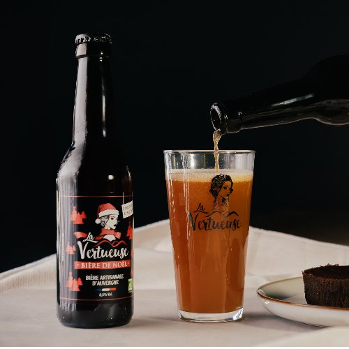 Bière de Noël La Vertueuse 6.5°