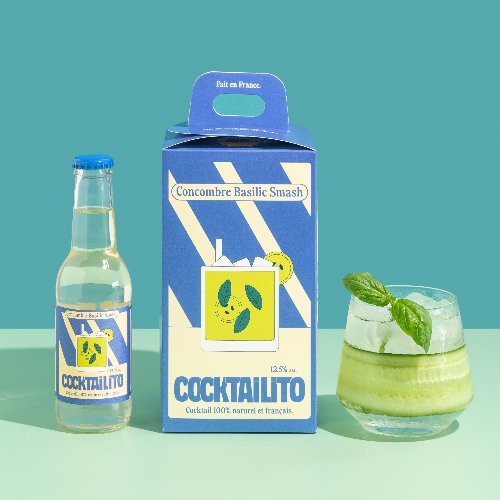 Concombre Basilic Smash