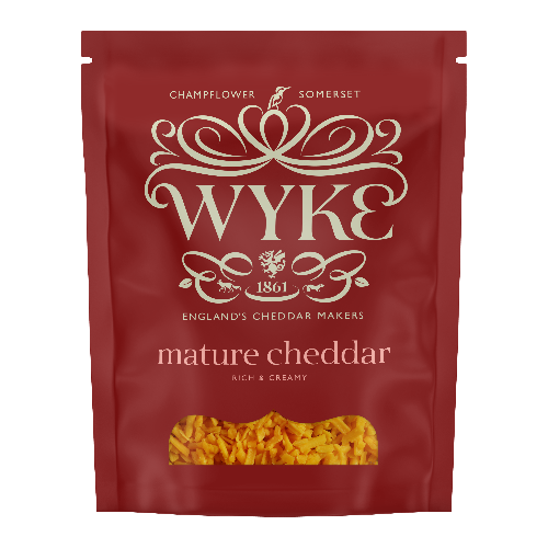 Wyke Farms Grated Cheddar 180g & 1kg