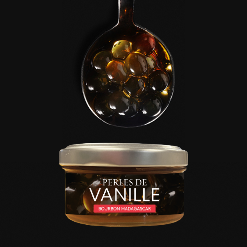 Perles de Vanille à l'Extrait de Vanille Bourbon Madagascar