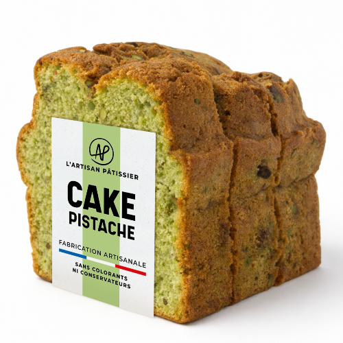 Cake Pistache, 3 tranches