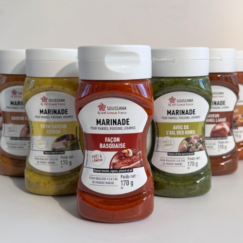 marinades liquides prêtes à l'emploi