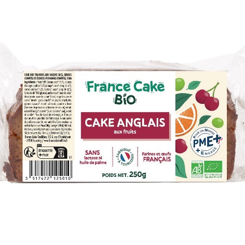 Cake Anglais aux fruits BIO