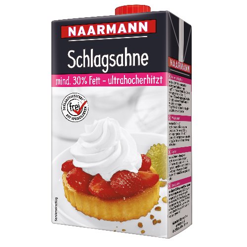 Crème à fouetter UHT 30 % de matière grasse