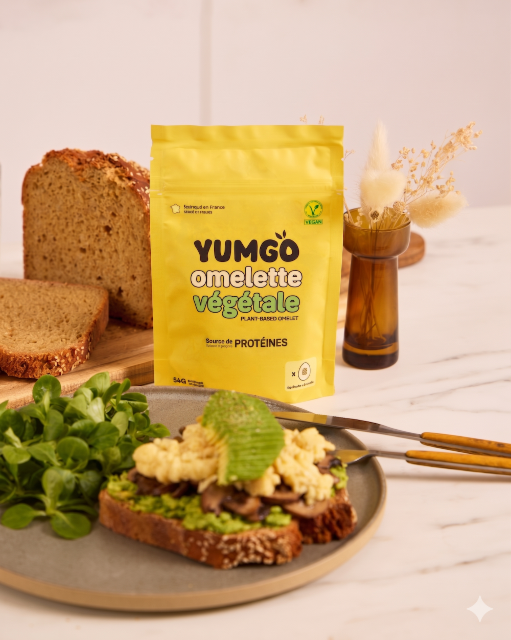 Yumgo Omelette Végétale - Source de protéines