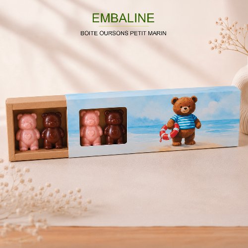 Boite Ourson PETIT MARIN
