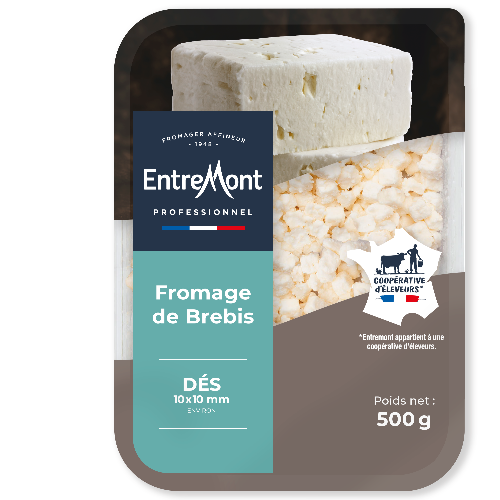 Dés Brebis Myrtis – Entremont Professionnel – 500g