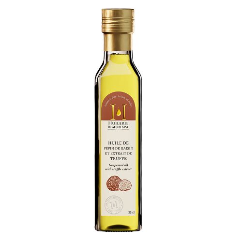 Huile de pépin de raisin et extrait de truffe