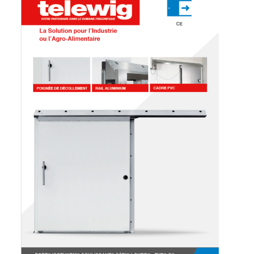 Porte coulissante Type CE8-CE12-CE12H-CE16H