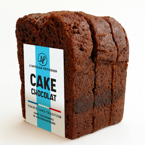 Cake au chocolat, 3 tranches