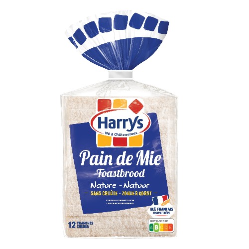 Pain de Mie Nature sans croûte 500G