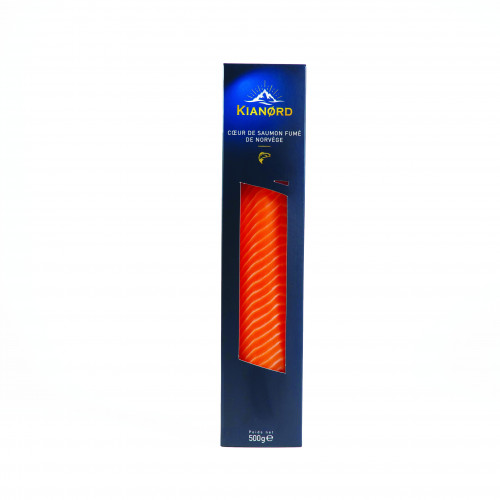 COEUR DE SAUMON FUME 500G