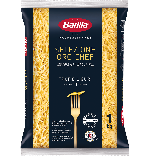Pâtes Trofie Liguri Selezione Oro Chef 1KG