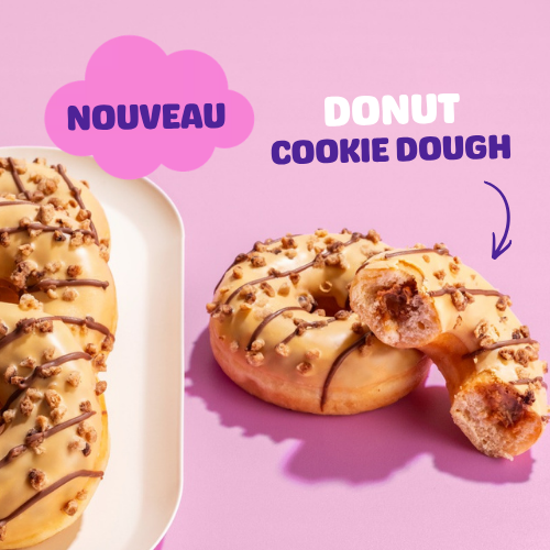 DOONYS COOKIE DOUGH DONUT