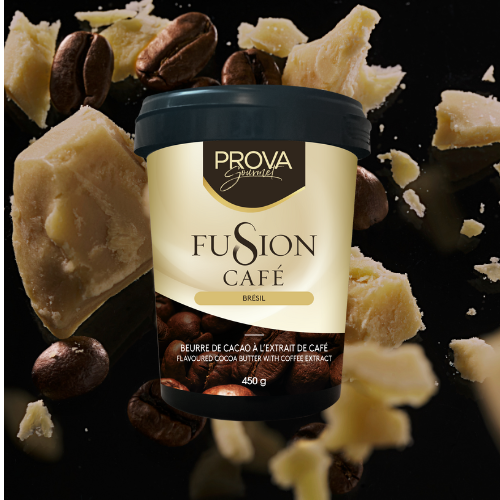 Fusion Café, Beurre de Cacao à l'Extrait de Café du Brésil