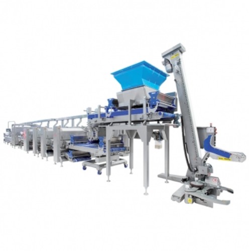 Ligne de division et de laminage industrielle