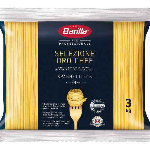 Pâtes Spaghetti Selezione Oro Chef 3KG