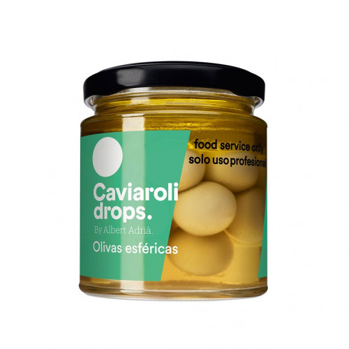 Caviaroli Drops by Albert Adrià - Spherical Green Olive 12u
