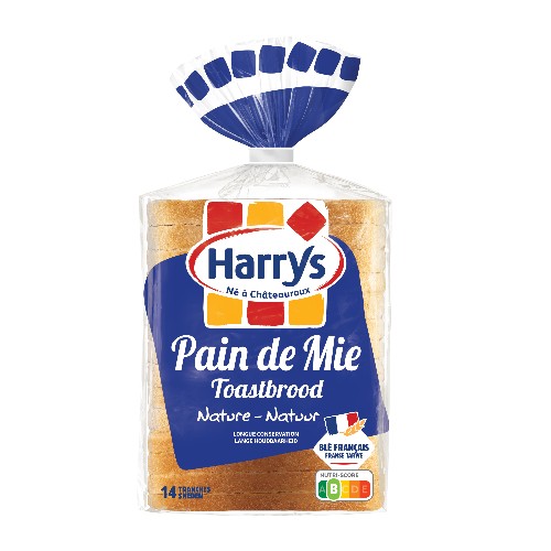 Pain de Mie Nature 550G