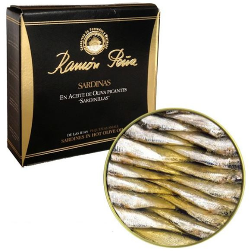 PETITES SARDINES A L’HUILE D’OLIVE 30/35 RAMON PENA PREMIUM