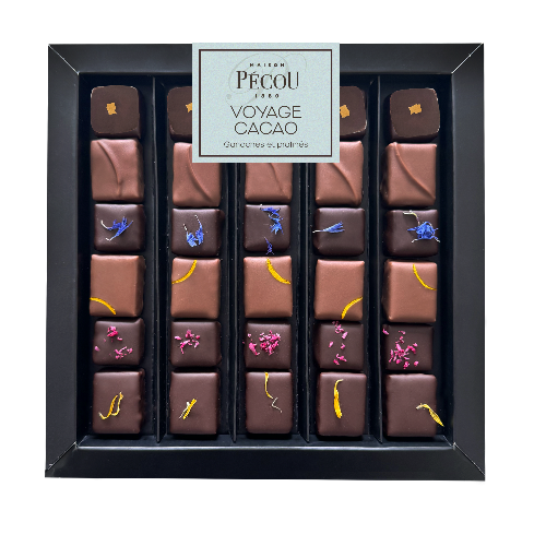 Coffret voyage cacao
