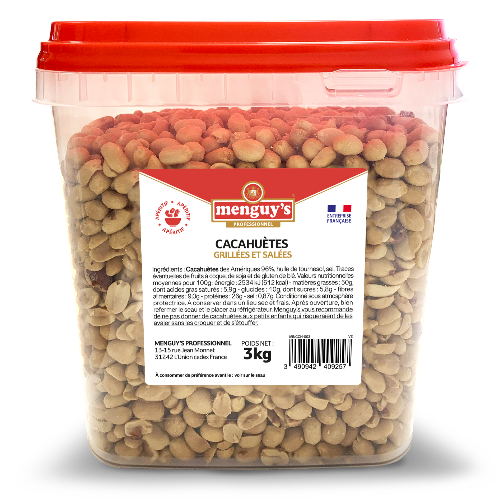 Cacahuètes grillées et salées Menguy's Professionnel