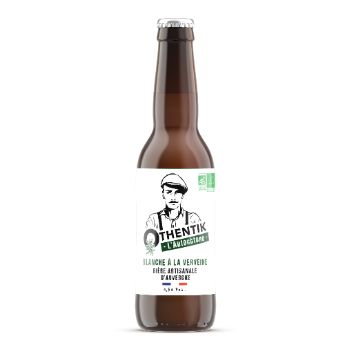 Bière Blanche Bio à la Verveine L'Autochtone Othentik 4.5°
