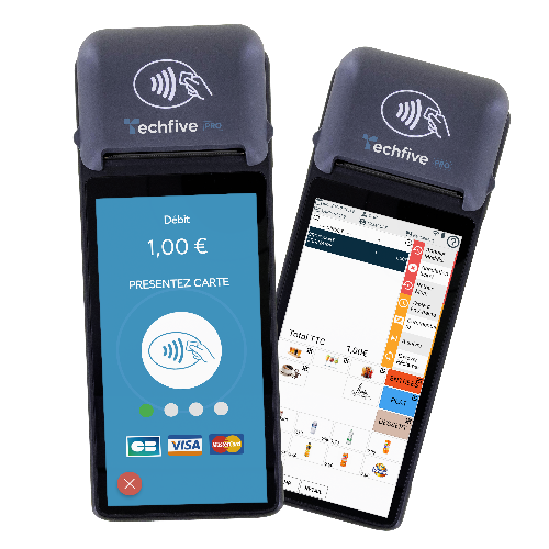 La Mobile Pro 6" - Caisse enregistreuse, terminal de paiement et PAD de commande