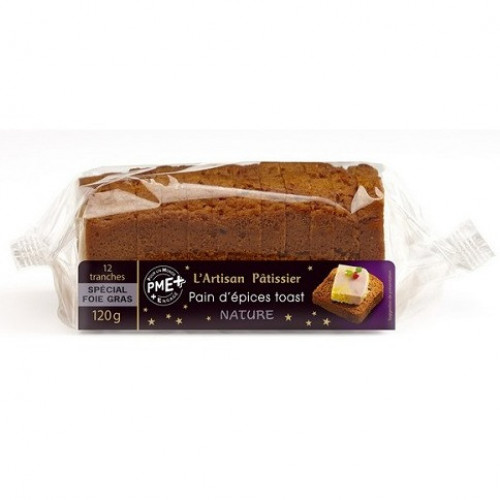 Pain d'épices toast Nature