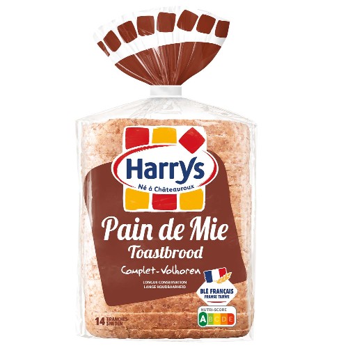 Pain de Mie Complet 600G