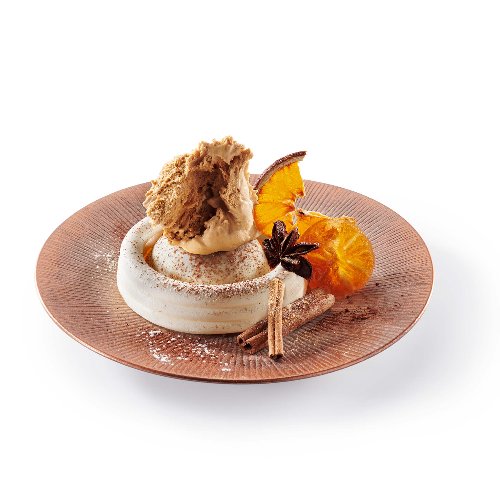 Glace au lait frais Chaï latte