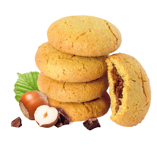 Biscuits Fourrés Choco-Noisette bio sans gluten
