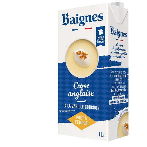 Crème Anglaise Vanille Baignes