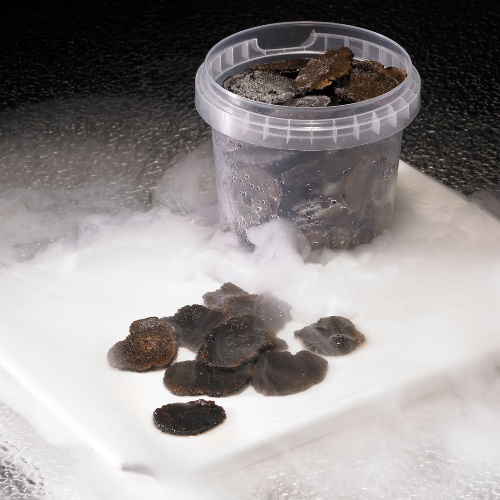 LAMELLES DE TRUFFE MELANOSPORUM SURGELEES POT DE 100G