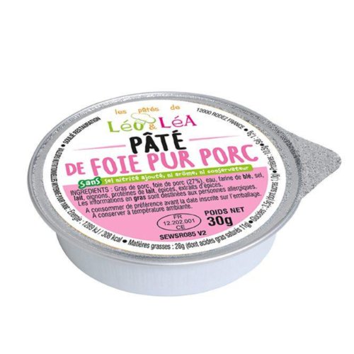 PÂTÉ DE FOIE PUR PORC - 30g