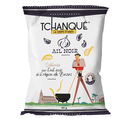 Chips Tchanqué à l'ail noir de la région de Bazas