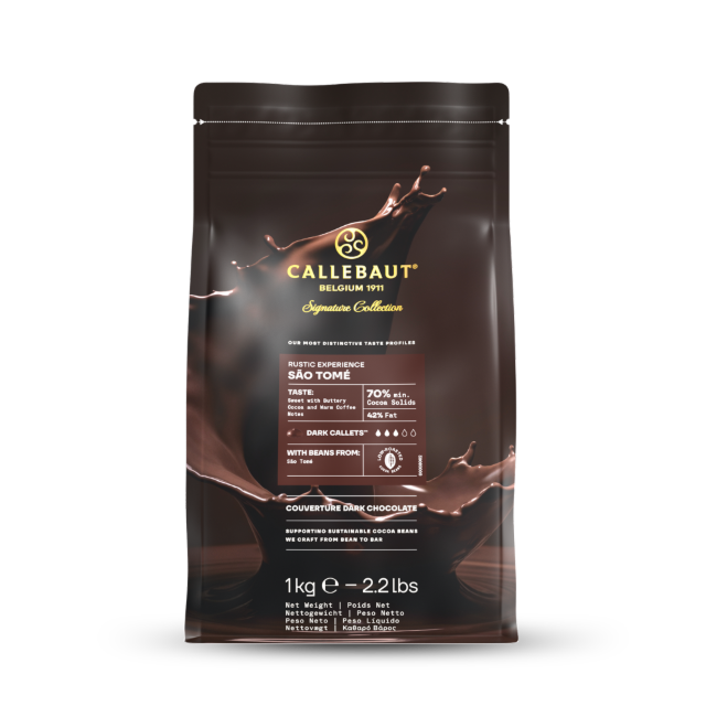 CALLEBAUT  RUSTIC Sao Tome 70%