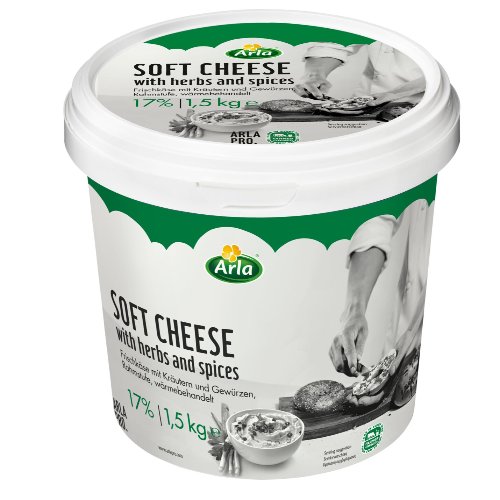 Cream cheese herbes et épices 17% 1.5kg